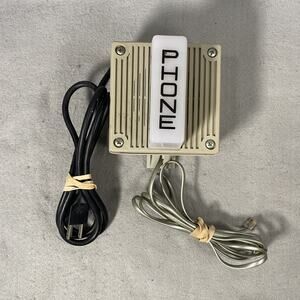 Wheelock UTA-WH Universal Telephone Alert w/ Cords Visual Signaling Device